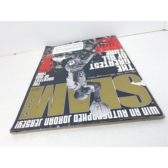 SLAM Magazine 50th ANNIVERSARY Issue Michael Jordan Cover 1 of 3 Rare MAGIC BIRD - Picture 8 of 16